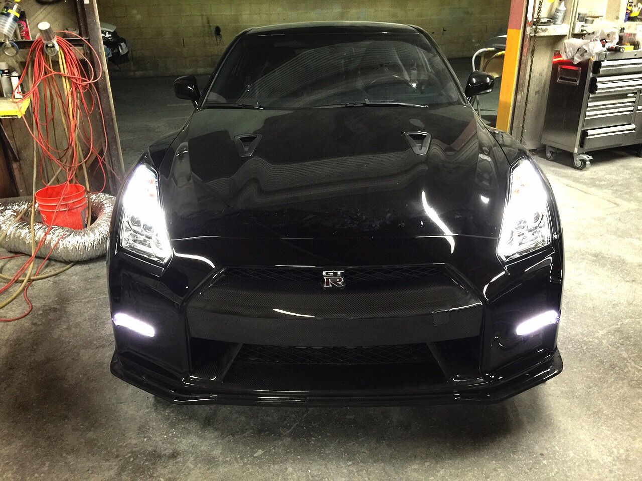 N Tune Front Bumper And Carbon Splitter Page Nissan Gt R Forum